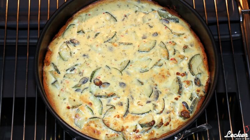 Zucchini Quiche Rezept