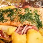 Lachs in Alufolie