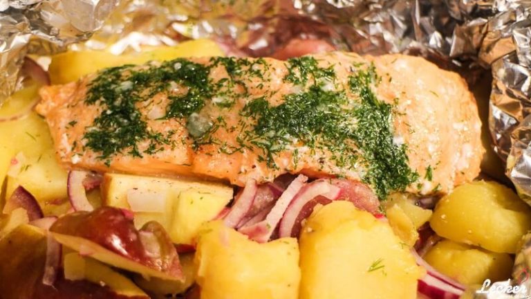 Lachs in Alufolie - Leckere Koch &amp; Grill Rezepte