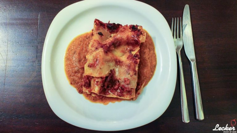 Lasagne – nicht ganz klassisch