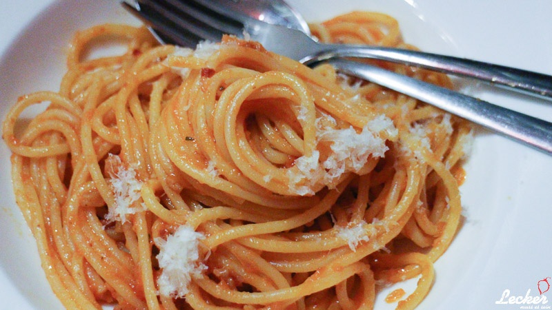 Spaghetti all'amatriciana