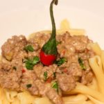 Thai-Bolognese mit Kokosmilch