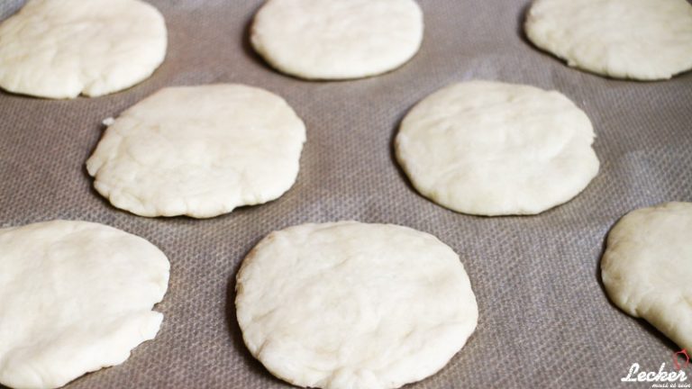 Mein Burger Bun Rezept - Rohlinge