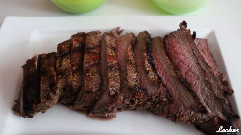 Bürgermeisterstück vom Grill fertig aufgeschnitten