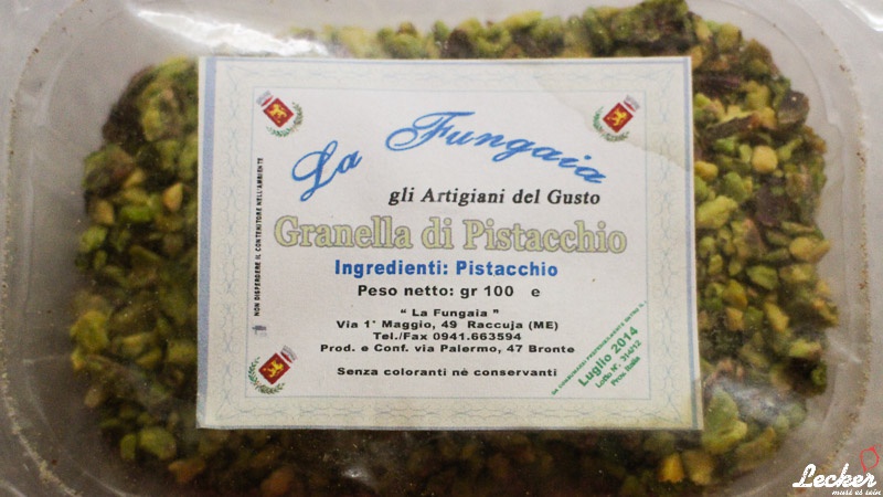 Pasta al Pistacchio di Bronte - Pasta mit Pistazienpesto aus Bronte