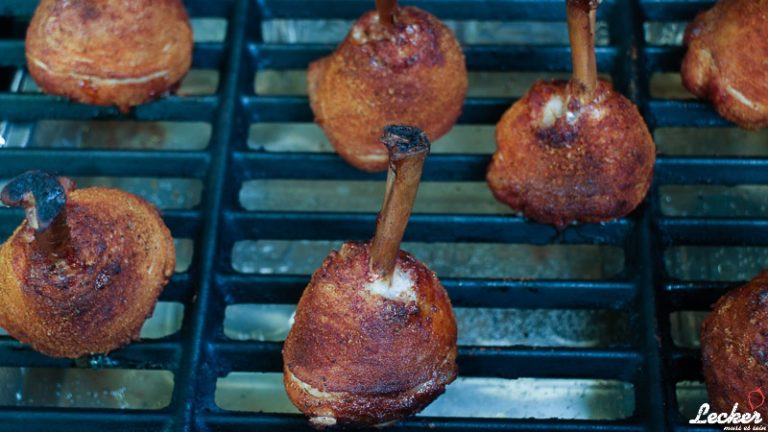 Chipotle Mango Chicken Lollipops - 1. Grillen