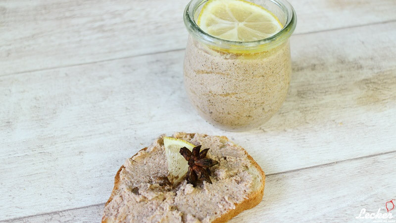 Weihnachtliche Lachs Rillettes