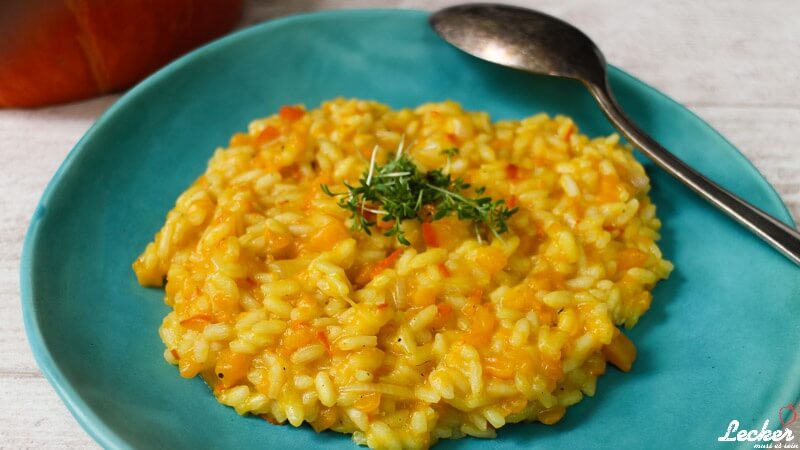 Kürbisrisotto mit der Prep&Cook