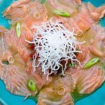 Ceviche vom Lachs mit Tigermilch