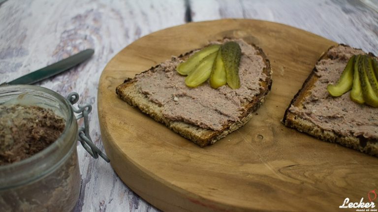 Im Anblick des Auges oder hausgemachte Leberwurst