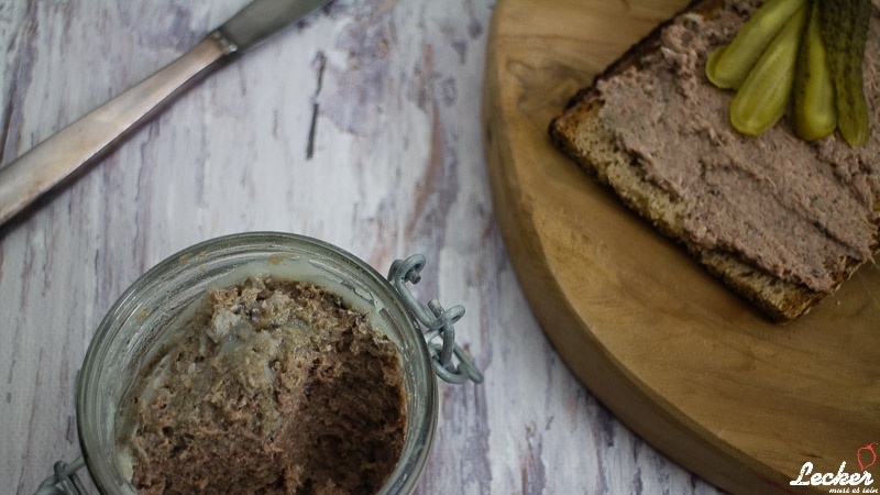 hausgemachte Leberwurst