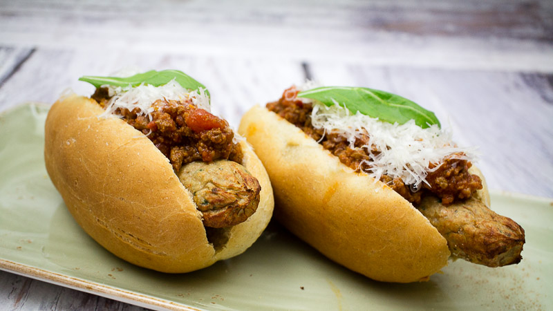 Bolognese Hotdog