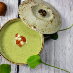 Postelein Suppe mit Avocado