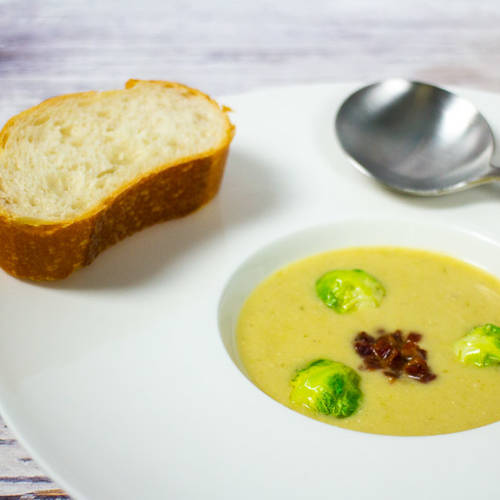 Rosenkohlcremesuppe