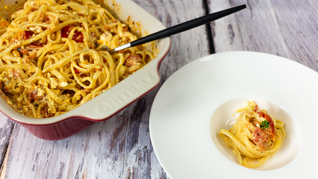 Baked Feta Pasta - Der Tik Tok Trend