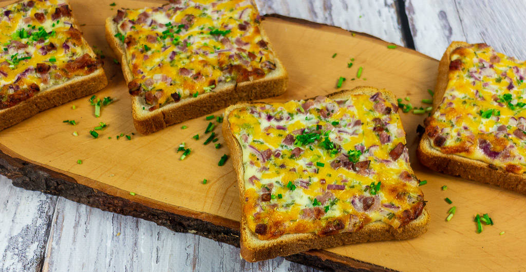 Flammkuchen Toast