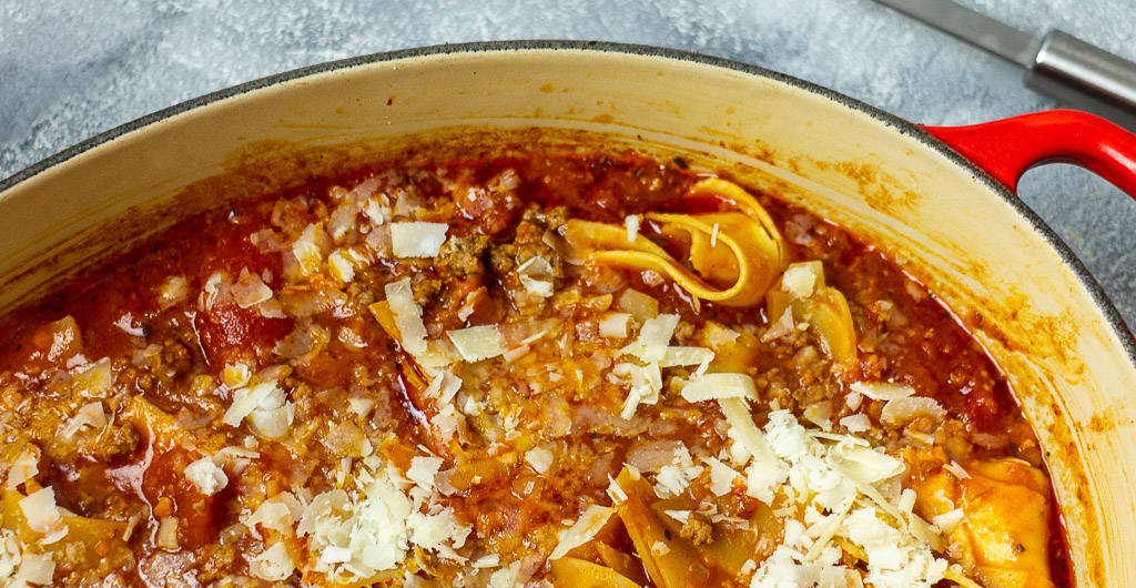 One Pot Lasagne