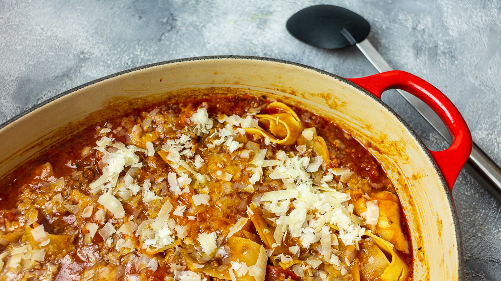 One Pot Lasagne