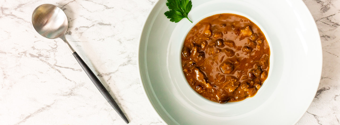 Gebundene Ochsenschwanzsuppe von meiner Oma