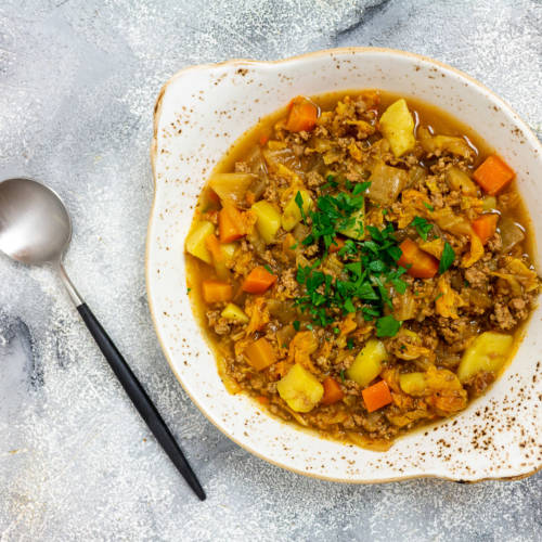 Chinakohl-Eintopf mit Hackfleisch - Leckere Koch &amp; Grill Rezepte