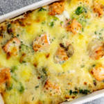 Cremige Brokkoli-Lachs-Lasagne