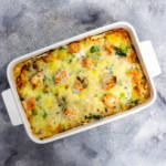 Cremige Brokkoli-Lachs-Lasagne