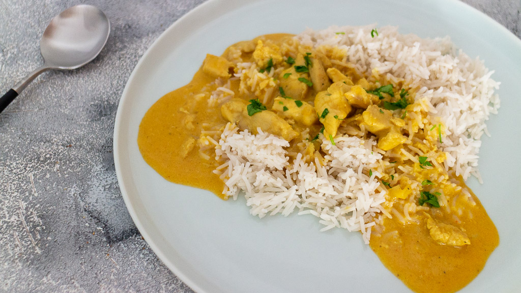 Curry Geschnetzeltes mit Sahne Rezept