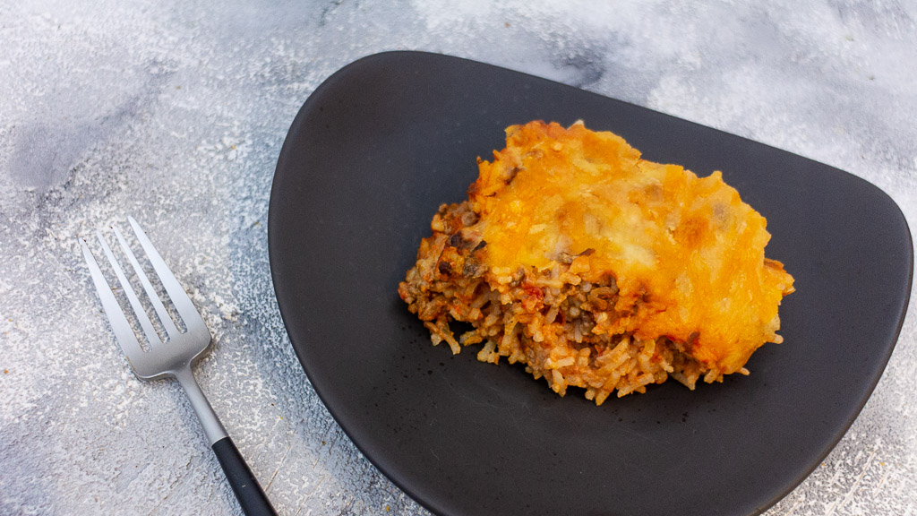Schneller Reis-Hackfleisch-Auflauf - Leckere Koch &amp; Grill Rezepte