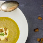 Mango Mangold Kokos Suppe mit Mango Lassi