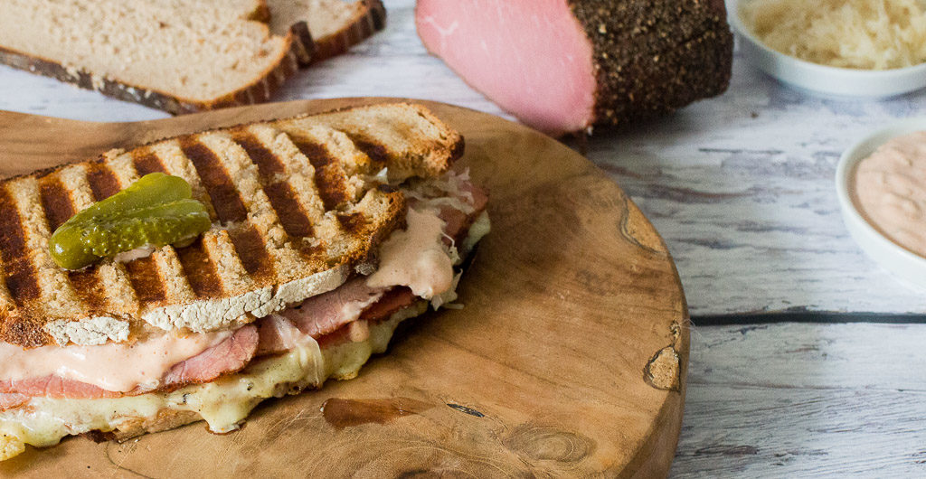 Amerikanisches Reuben Sandwich - Der große Glander Blogparade