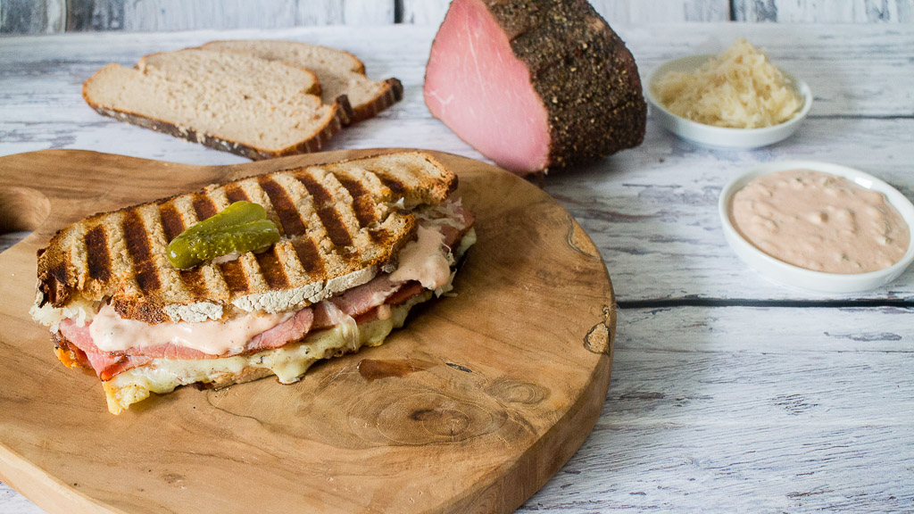 Amerikanisches Reuben Sandwich - Der große Glander Blogparade