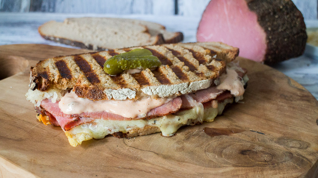 Amerikanisches Reuben Sandwich - Der große Glander Blogparade