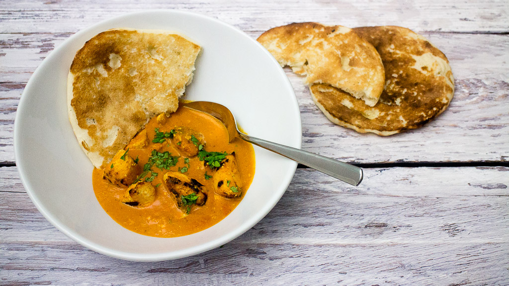 Chicken Tikka Masala - Hähnchen in cremiger Tomaten-Curry-Sauce