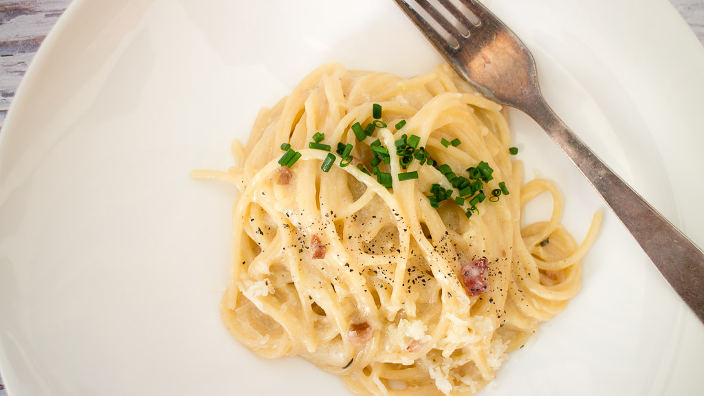 Spaghetti One Pot Carbonara